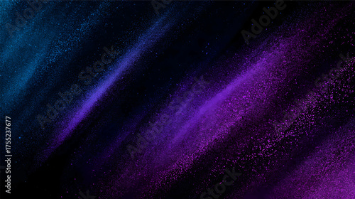 A vibrant abstract background featuring a blend of purple and blue hues with a textured, grainy appearance