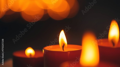 candles in the dark