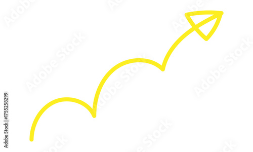 跳ねる矢印 ホップステップジャンプ