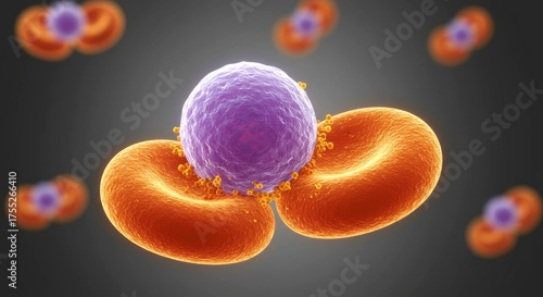 x-default T-Cell Attacking Cancer Cells