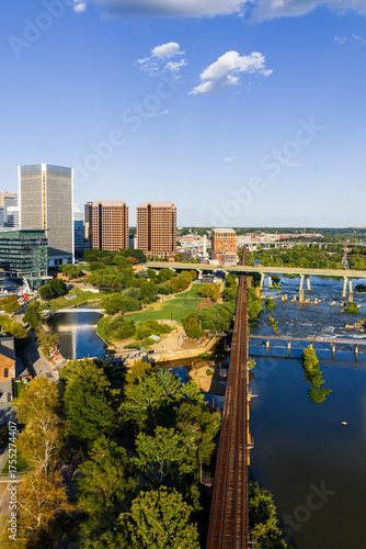 Browns Island in Downtown Richmond, Virginia