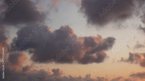 red cloud in the sky