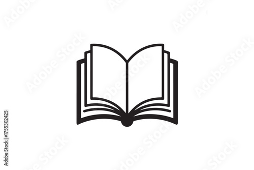 Flat Art Book with Paintbrush Vector Design