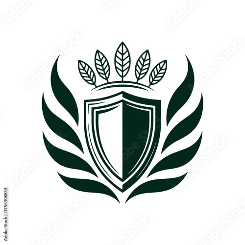 Modern Crest Logo Design, Shield and Emblem Symbol, Royal and Premium Branding for Company, Sports or Security Identity