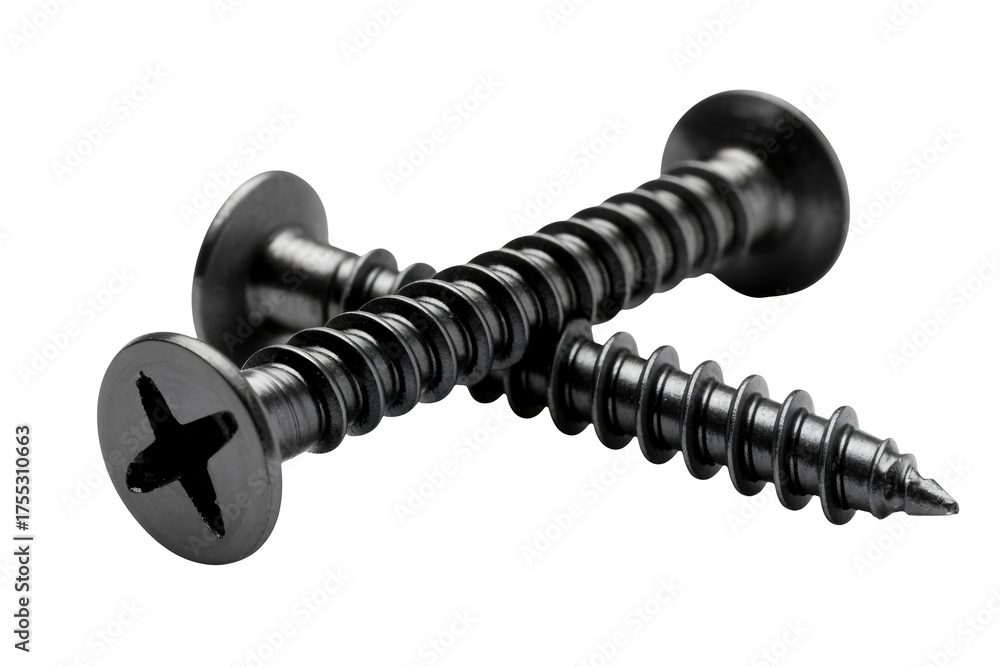 Fototapeta premium Essential screws offer reliable fastening for construction projects
