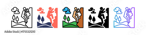 Climb multiple icon