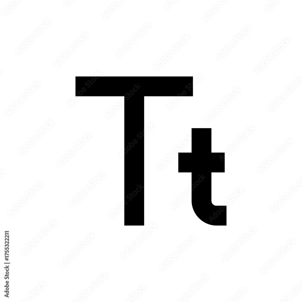 Obraz premium Font Size Icon for Text Adjustment and Display Setting