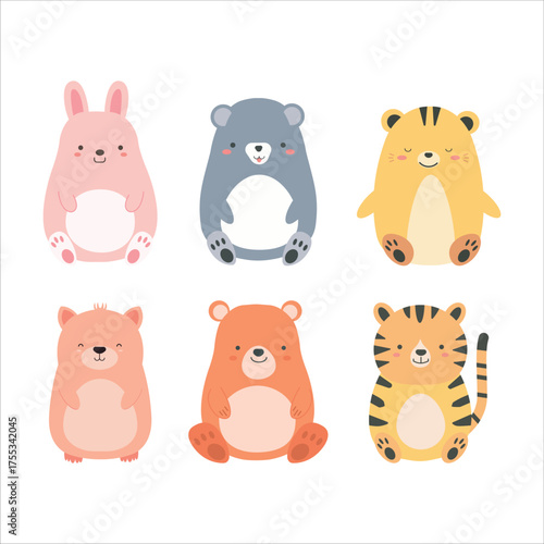 Whimsical Woodland Animal Friends