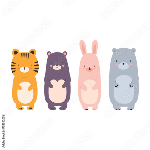 Adorable Plush Toy Characters