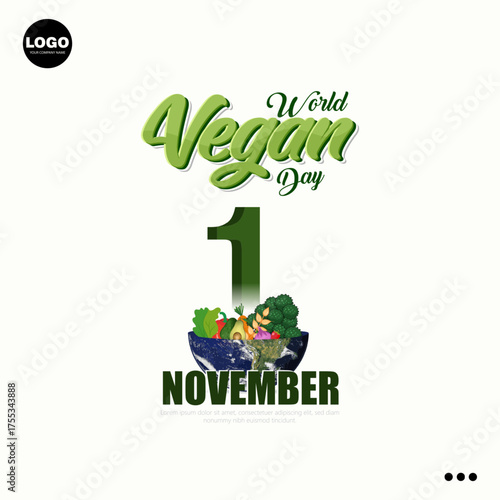 World Vegan Day, celebrated on November 1st, promotes the benefits of veganism for health.