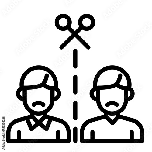Cut  Icon Element For Design	