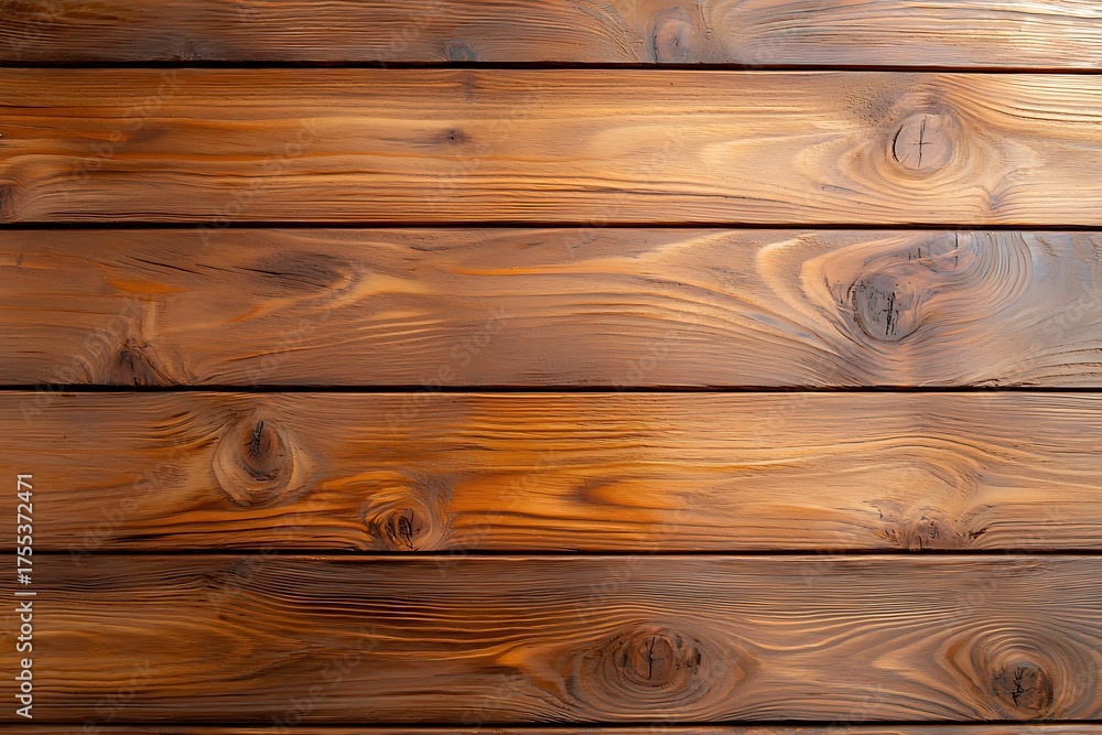 Naklejka premium Natural Wooden Planks with Grain Patterns Ideal for Background and Textures in Designs