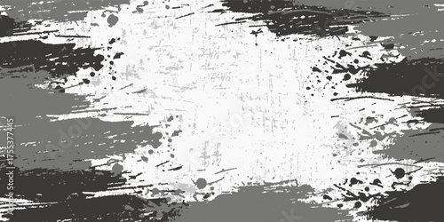 Grunge Texture.Monochrome retro grunge texture illustration.Abstract background with aged old rust.Abstract vector noise. Small particles of debris and dust. Distressed uneven background. Grunge.