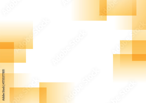 シンプルなオレンジの幾何学模様のグラデーション背景