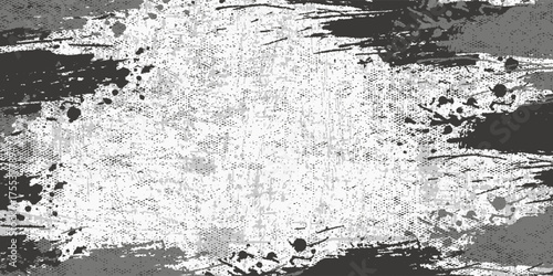 Grunge Texture.Monochrome retro grunge texture illustration.Abstract background with aged old rust.Abstract vector noise. Small particles of debris and dust. Distressed uneven background. Grunge.