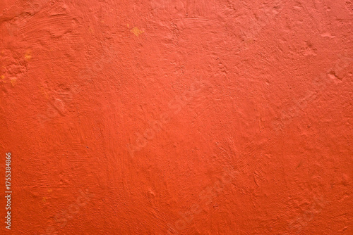 Orange Textured Wall Background with Rough Surface