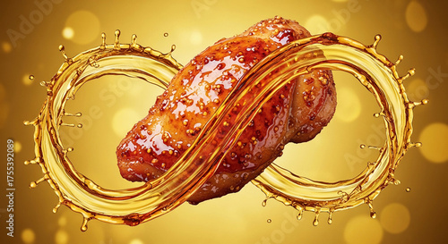 Honey Glazed Chicken Wing