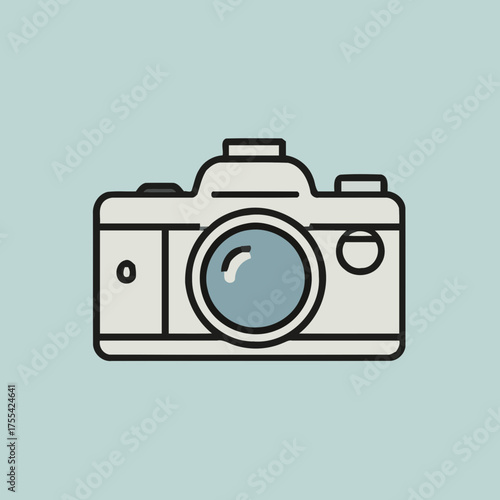 Compact camera design illustration