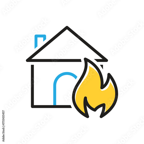 Multi color icon for suddenly