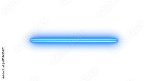 blue plastic line  isolated