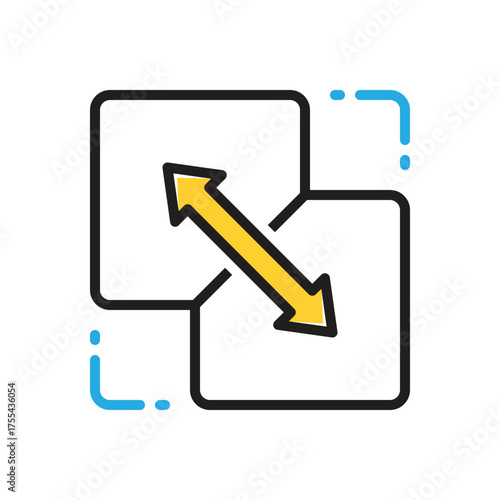 Multi color icon for combine