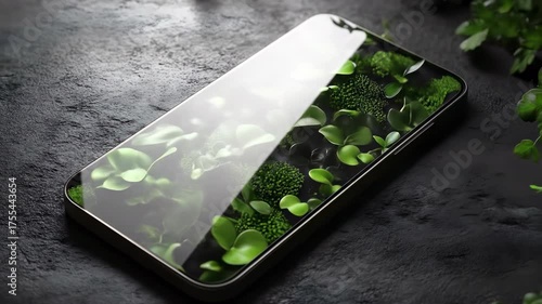 Green Tech Harmony. Video Generative AI.