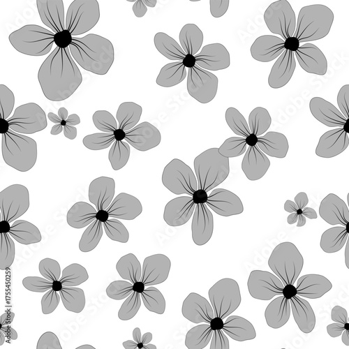 Abstract floral background. Modern design template for decoration design. Beautiful floral background.