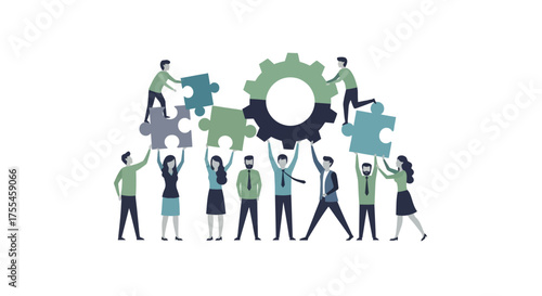 Teamwork and Collaboration in Business.