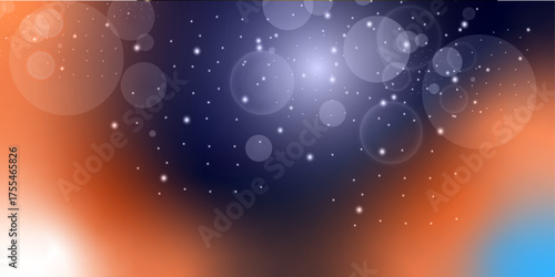 Festive colorfull abstract background with shimmering light effects, glittering particles, bokeh, sparkling