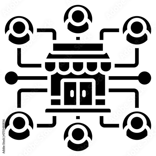 Business Network Icon