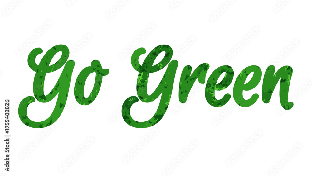 Fototapeta premium eco friendly sign