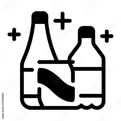 This Beverages icon is suitable for use in Supermarket.