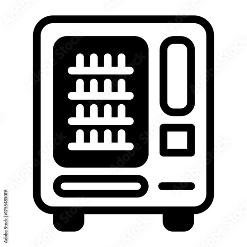 This Vending Machine icon is suitable for use in Supermarket.