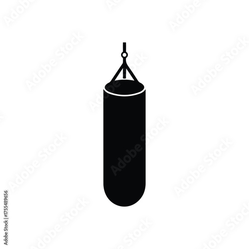 Vector punching bag design