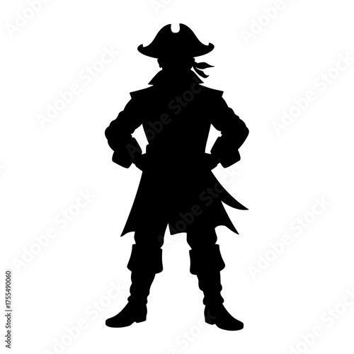 Pirates Silhouette Vector Illustration