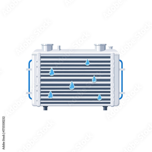 Industrial Cooling Radiator System