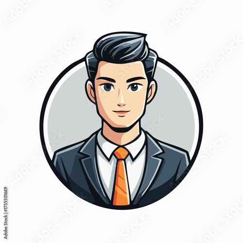 Formal portrait of a young professional with confident demeanor