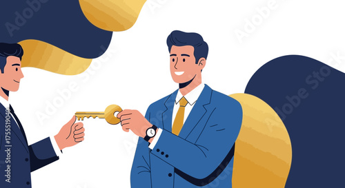 Successful Key Exchange: A Symbol Of Trust, Achievement, And Valuable Agreements