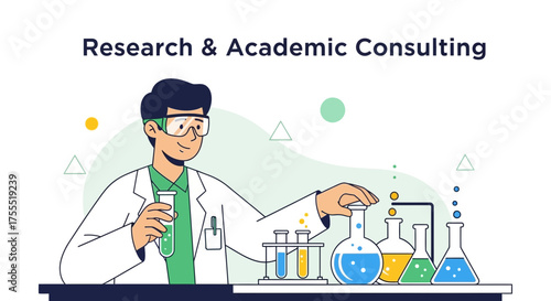 Scientist Conducting Laboratory Research And Consulting on Scientific Projects for The Future