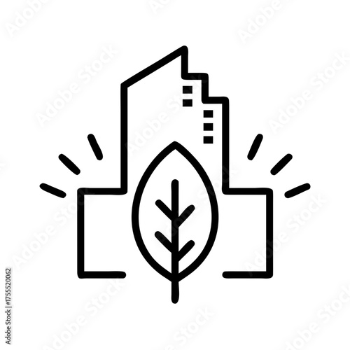 Sustainable Building Icon