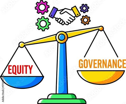 balancing scales equity meets governance in shared vision