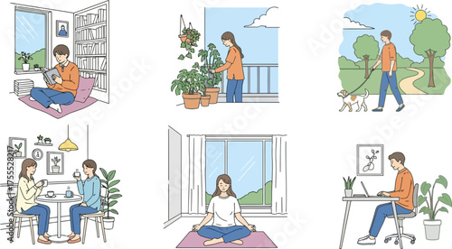cultivating balance joyful moments in a fulfilling, healthy, modern lifestyle