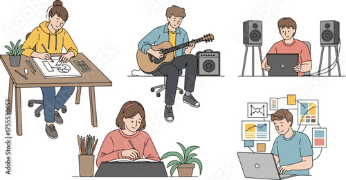 cultivating passions diverse individuals thrive in their creative pursuits