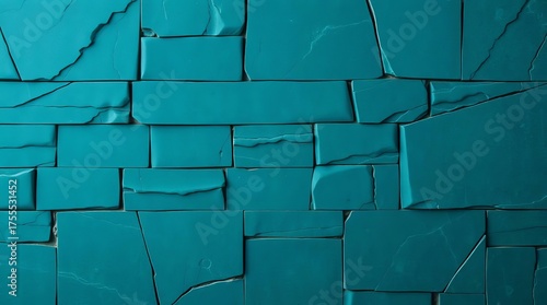 blue tiles background