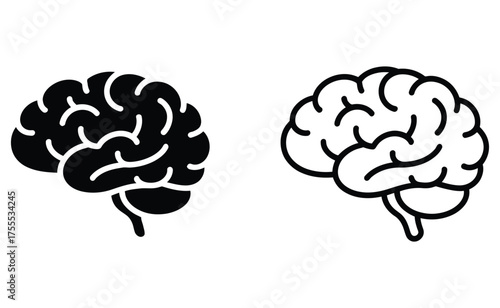 WebUnlock your potential with these brain icons, explore mind power and intelligence concepts with these sleek designs for education, science, or medical projects, boost your creativity now