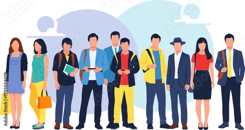 a mosaic of humanity, each unique, collectively building tomorrows world