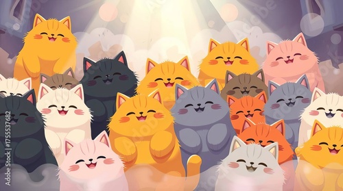 halloween cat on the moon