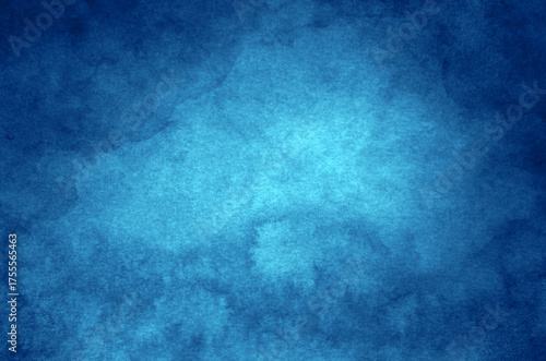 Abstract blue watercolor background texture