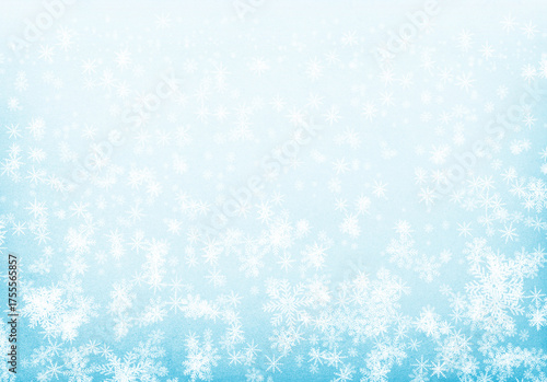 Festive Christmas  background with snowflakes