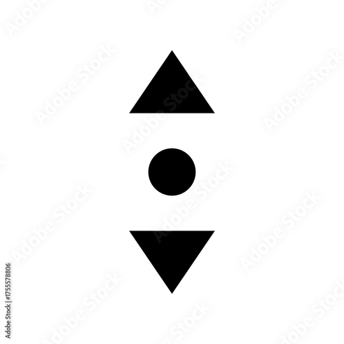 scroll up and down icon